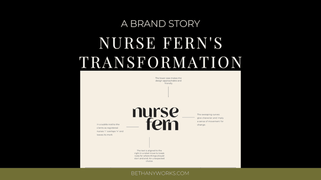 How bold design helped turn Nurse Fern into a full-time living
